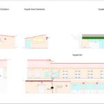 Plan des façades