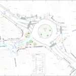 Lever topographique de corps de rue